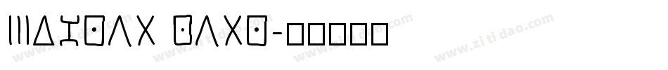 Kelsan Sans字体转换
